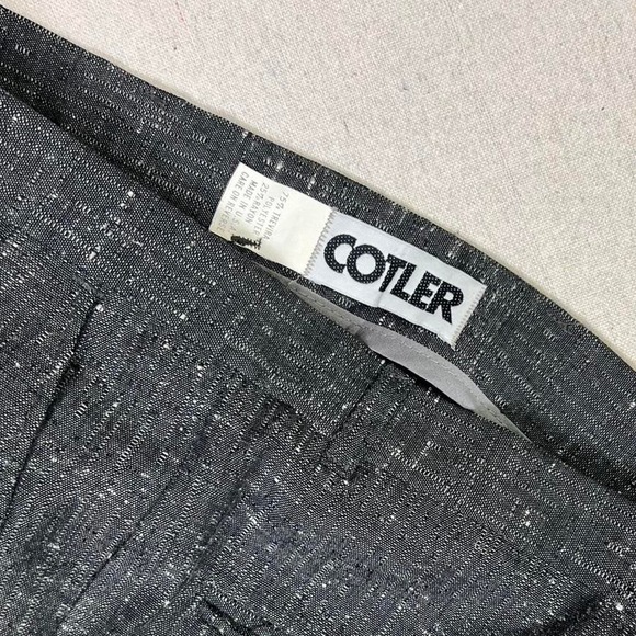 Vintage 70's black trousers - Picture 8 of 8